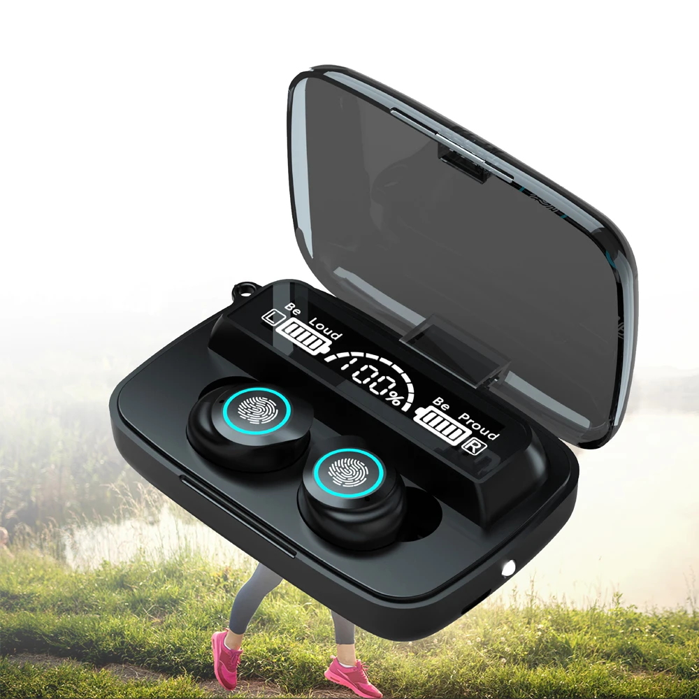 New TWS Earphone 4000mAh LED Digital Display Touch 5.1 IPX7 Waterproof Mini Wireless Bluetooth Headset Sports Binaural HD Call
New TWS Earphone 4000mAh LED Digital Display Touch 5.1 IPX7 Waterproof Mini Wireless Bluetooth Headset Sports Binaural HD Call