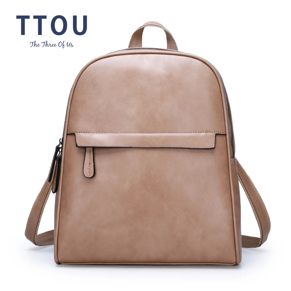 TTOU Quality Leather Teenage Girl Backpack Korean Style Women Shoulder Bag Large Capacity Bookbag School Bagpack mochila mujer
TTOU Quality Leather Teenage Girl Backpack Korean Style Women Shoulder Bag Large Capacity Bookbag School Bagpack mochila mujer