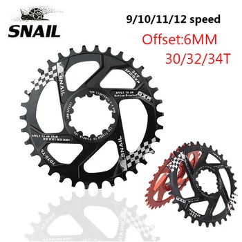 SNAIL 30T/32T/34T MTB Chainring Mountain Road Bike Chainwhee Laluminum Bicycle Chain Ring Fit Sram GXP XX1 X9 XO X01 Crankset
SNAIL 30T/32T/34T MTB Chainring Mountain Road Bike Chainwhee Laluminum Bicycle Chain Ring Fit Sram GXP XX1 X9 XO X01 Crankset