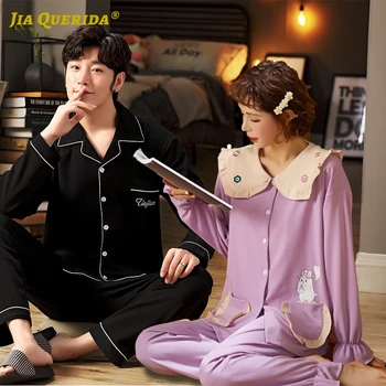 Front Pocket Cartoon Printing Soft Turn Down Collar Pajamas Set Pjs Man and Woman Long Sleeve Long Pants Pj Set Button Sleepwear
Front Pocket Cartoon Printing Soft Turn Down Collar Pajamas Set Pjs Man and Woman Long Sleeve Long Pants Pj Set Button Sleepwear