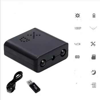 XD IR-CUT Smart Mini Surveillance Camera HD 1080P Infrared Night Vision Security Cameras Loop Recording Support 32GB Card
XD IR-CUT Smart Mini Surveillance Camera HD 1080P Infrared Night Vision Security Cameras Loop Recording Support 32GB Card