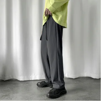 2019 Spring And Autumn New Youth Trend Solid Color Fashion Casual Pants Micro-elastic Loose Wild Trousers Black / Gray M-2XL
2019 Spring And Autumn New Youth Trend Solid Color Fashion Casual Pants Micro-elastic Loose Wild Trousers Black / Gray M-2XL