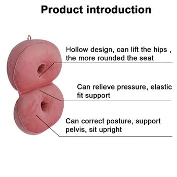 6 Color Multifunctional Dual Seat Cushion Memory Foam of Hip Lift Seat Cushion Perfect Butt Latex Seat Cushion For Woman
6 Color Multifunctional Dual Seat Cushion Memory Foam of Hip Lift Seat Cushion Perfect Butt Latex Seat Cushion For Woman