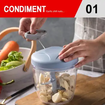 Powerful Manual Meat Grinder Hand-power Food Chopper Mincer Mixer To Chop Meat Fruit Vegetable Nuts Shredders
Powerful Manual Meat Grinder Hand-power Food Chopper Mincer Mixer To Chop Meat Fruit Vegetable Nuts Shredders