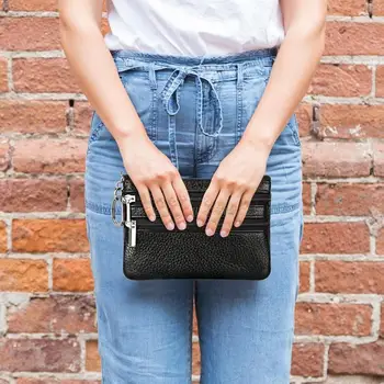 Women Short Coin Purse Wallet Genuine Leather Money Fashion Zipper Card Holder Lightness Portability Convenient Carrier
Women Short Coin Purse Wallet Genuine Leather Money Fashion Zipper Card Holder Lightness Portability Convenient Carrier