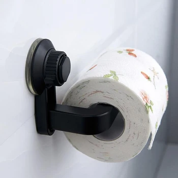 Kitchen Bathroom Toilet Paper Holder Super Storage Suction Cup Wall Mount Removable Rack For Placing Rolls Or Hanging Towels
Kitchen Bathroom Toilet Paper Holder Super Storage Suction Cup Wall Mount Removable Rack For Placing Rolls Or Hanging Towels