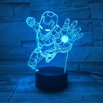 Iron 3D Lamp LED Night Light for Children LED Bulb Multicolor Flash Mode Smooth Change Touch Remote Lava Bedroom Decortive
Iron 3D Lamp LED Night Light for Children LED Bulb Multicolor Flash Mode Smooth Change Touch Remote Lava Bedroom Decortive