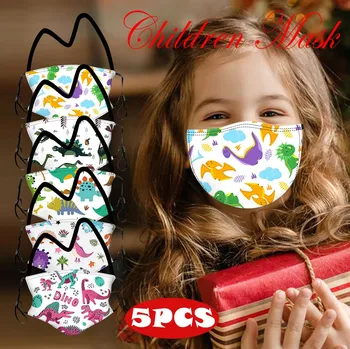 5PCS Children's Mouth Mask Kid's Dinosaurs Prints Mouth Cover Reusable Washable Strap Lanyard Mask for face Mascarillas
5PCS Children's Mouth Mask Kid's Dinosaurs Prints Mouth Cover Reusable Washable Strap Lanyard Mask for face Mascarillas