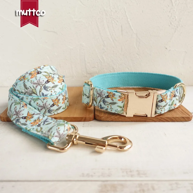 MUTTCO, розничная продажа, креативные Ошейники в свежем стиле с цветочным рисунком, синий цветок, ручной работы, регулируемый ошейник для собак, 5 размеров, UDC060J
MUTTCO, розничная продажа, креативные Ошейники в свежем стиле с цветочным рисунком, синий цветок, ручной работы, регулируемый ошейник для собак, 5 размеров, UDC060J