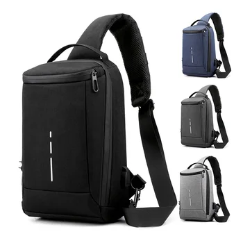 Fashion Anti-thief Bags For Men Waterproof Chest Shoulder Sling Bag Fits 12inch iPad USB Recharging Crossbody Bag
Fashion Anti-thief Bags For Men Waterproof Chest Shoulder Sling Bag Fits 12inch iPad USB Recharging Crossbody Bag