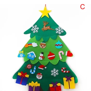 Christmas Tree Children DIY Craft Felt Christmas Tree Decoration Pendant Christmas Supplies Christmas Three-dimensional
Christmas Tree Children DIY Craft Felt Christmas Tree Decoration Pendant Christmas Supplies Christmas Three-dimensional
