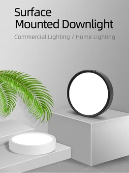 Surface Mounted LED Downlight 5W/10W/15W Ceiling Ultra-thin Decorative Lamp Led Spot Light 220V Home Livingroom Cabinet Lights 
Surface Mounted LED Downlight 5W/10W/15W Ceiling Ultra-thin Decorative Lamp Led Spot Light 220V Home Livingroom Cabinet Lights