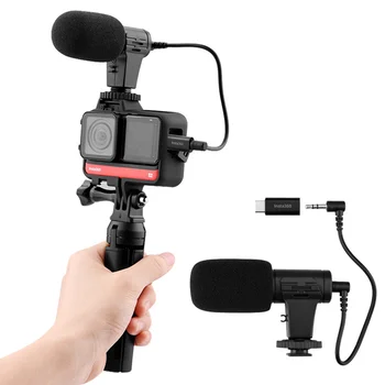 Insta360 ONE R Orginal Microphone Adapter Kit With Mic Adapters Converter Head Data Cable For Insta 360 ONE R Camera Accessories
Insta360 ONE R Orginal Microphone Adapter Kit With Mic Adapters Converter Head Data Cable For Insta 360 ONE R Camera Accessories