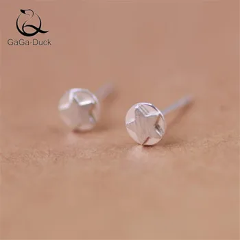 New Fashion Jewelry Simple Popular 925 Sterling Silver Five Pentagon Star Temperament Women Anti-allergy Stud Earrings E597
New Fashion Jewelry Simple Popular 925 Sterling Silver Five Pentagon Star Temperament Women Anti-allergy Stud Earrings E597