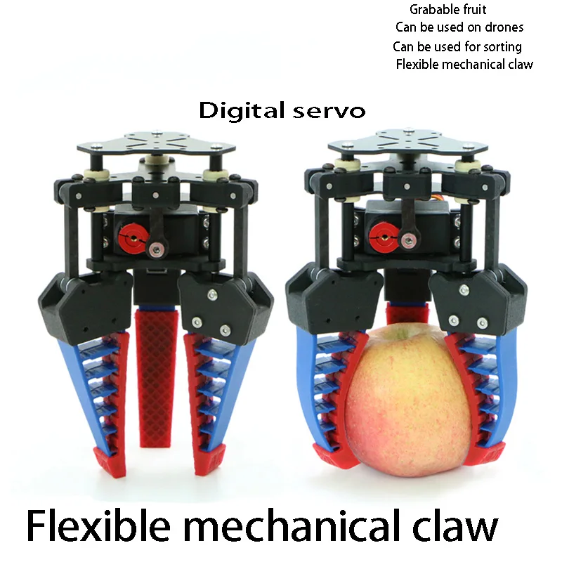 Bionic flexible manipulator can grasp 100-20mm object underwater mechanical claw soft finger claw robot
Bionic flexible manipulator can grasp 100-20mm object underwater mechanical claw soft finger claw robot