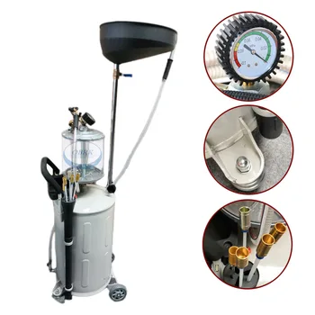 80L Waste Oil Change Extractor New Type Fuel Suction Tool Collecting Oil Machine Pneumatic Waste Oil Collector With Oil Tray
80L Waste Oil Change Extractor New Type Fuel Suction Tool Collecting Oil Machine Pneumatic Waste Oil Collector With Oil Tray