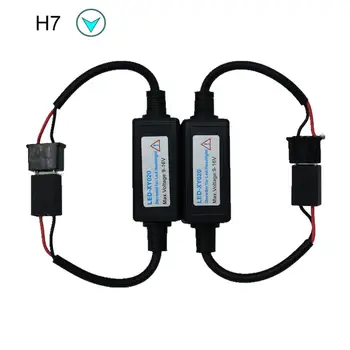 ECAHAYAKU LED Headlight Decoder H1 H4 H7 H11 H13 9004 9005 CAN-BUS EMC Warning Canceller Capacitor Anti-flicker Resistor harness
ECAHAYAKU LED Headlight Decoder H1 H4 H7 H11 H13 9004 9005 CAN-BUS EMC Warning Canceller Capacitor Anti-flicker Resistor harness