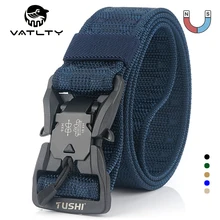 VATLTY Magnetic Tactical Belt For Men Strong And Soft 1200D Nylon Engineering Plastic Magnetic Quickly Unlock Outdoor Work Belts
VATLTY Magnetic Tactical Belt For Men Strong And Soft 1200D Nylon Engineering Plastic Magnetic Quickly Unlock Outdoor Work Belts