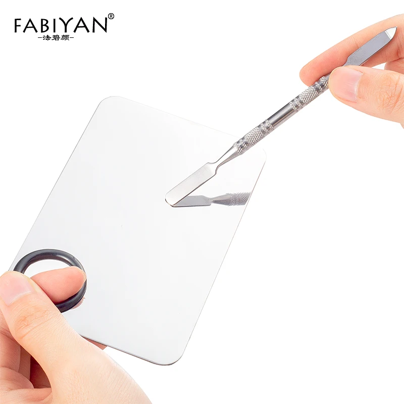Beauty Stainless Steel Makeup Nail Art Mixing Palette Spatula Rod Gel Polish Foundation Cream Eye Shadow Cosmetic Manicure Tool
Beauty Stainless Steel Makeup Nail Art Mixing Palette Spatula Rod Gel Polish Foundation Cream Eye Shadow Cosmetic Manicure Tool