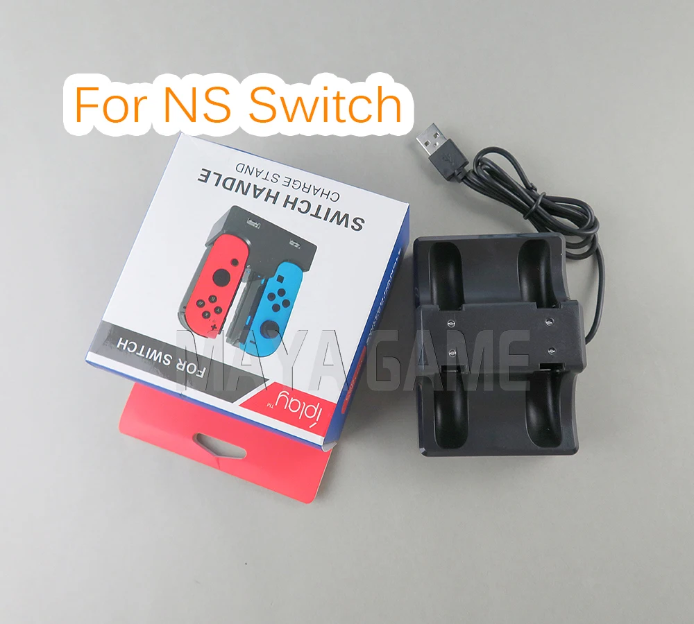 8 шт Для Nintendo переключатель 4 Joy Con контроллеры в 1 зарядная док станция Зарядное