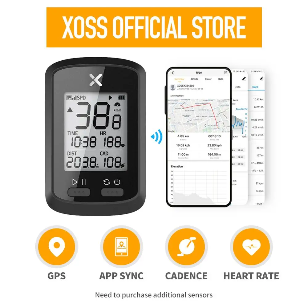TEPLTE GPS Bike Computer G+ Wireless Cycling Speedometer Road Bike MTB Waterproof Bluetooth ANT+ Cadence Speed Bicycle Computer
TEPLTE GPS Bike Computer G+ Wireless Cycling Speedometer Road Bike MTB Waterproof Bluetooth ANT+ Cadence Speed Bicycle Computer