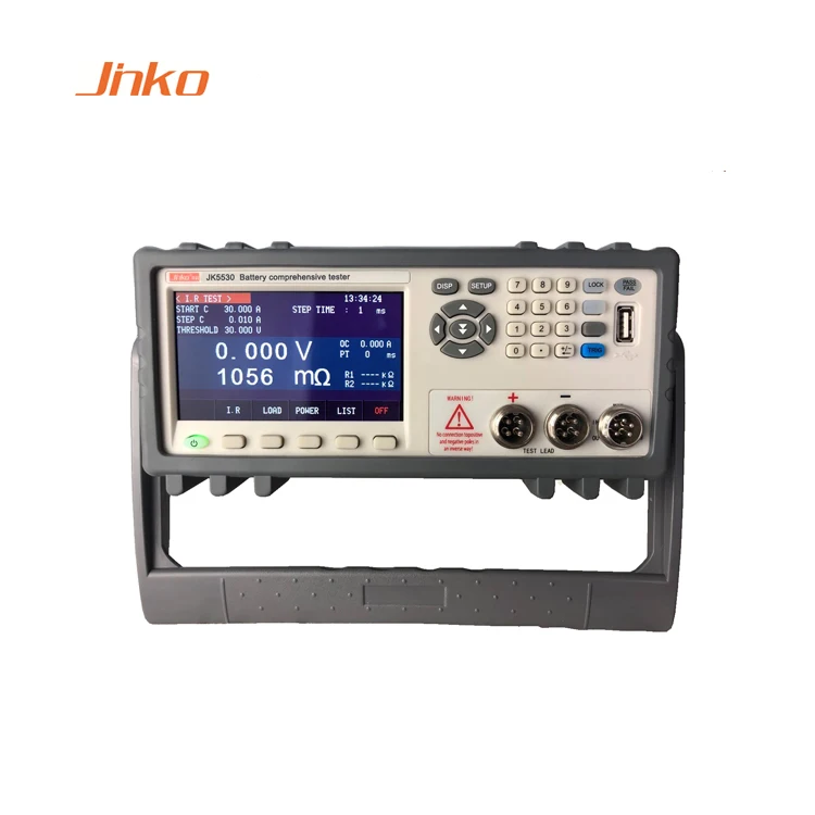 JK5530 36V lithium battery testing equipment Capacity Tester Battery voltage current inner resistance capacity tester
JK5530 36V lithium battery testing equipment Capacity Tester Battery voltage current inner resistance capacity tester