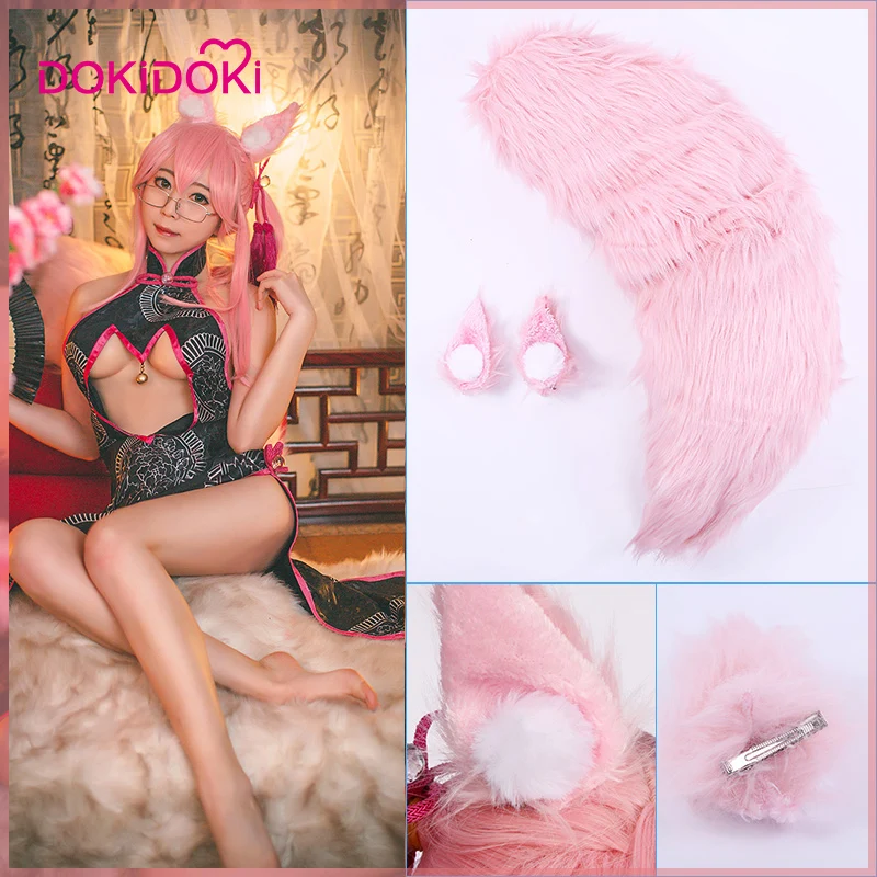 DokiDoki Game Fate Cosplay Accessory Tamamo no Mae Ears Tail Fate/Grand Order Fate/EXTRA
DokiDoki Game Fate Cosplay Accessory Tamamo no Mae Ears Tail Fate/Grand Order Fate/EXTRA
