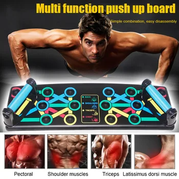 Push-up Bracket Board Portable Multifunction for Home Fitness Muscles Training H7JP
Push-up Bracket Board Portable Multifunction for Home Fitness Muscles Training H7JP