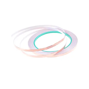 Hot Sale Single Side Conductive Copper Foil Copper tape Adhesive EMI Shielding Heat Resist Tape 5 mm 65 ft
Hot Sale Single Side Conductive Copper Foil Copper tape Adhesive EMI Shielding Heat Resist Tape 5 mm 65 ft