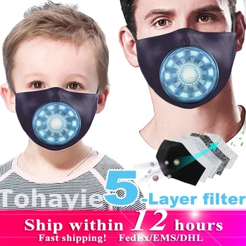 2pcs 3-10 Age Baby Kids Cartoon Pattern Face Mask 5-layer Meltblown Non-woven Fabric Filter Pad Boys Girls Children Mascarillas
2pcs 3-10 Age Baby Kids Cartoon Pattern Face Mask 5-layer Meltblown Non-woven Fabric Filter Pad Boys Girls Children Mascarillas