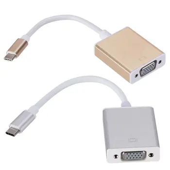 Usb-C Type-C For Macbook To VGA Adapter Cable Usb3.1 To VGA Conversion Cable Hdmi To Vga Adapter Hdmi Cable
Usb-C Type-C For Macbook To VGA Adapter Cable Usb3.1 To VGA Conversion Cable Hdmi To Vga Adapter Hdmi Cable