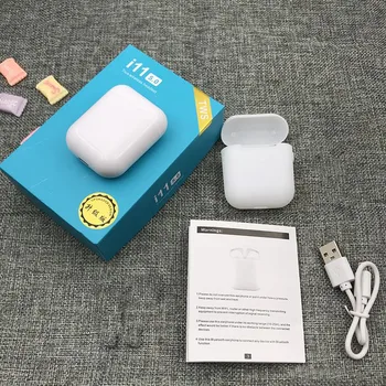 I11 TWS Bluetooth 5,0 Earbuds,Pop-up Bluetooth Headset Stereo Hi-Fi Sound IPX5 Waterproof Headphoness for Android/iPhone/Samsung
I11 TWS Bluetooth 5,0 Earbuds,Pop-up Bluetooth Headset Stereo Hi-Fi Sound IPX5 Waterproof Headphoness for Android/iPhone/Samsung