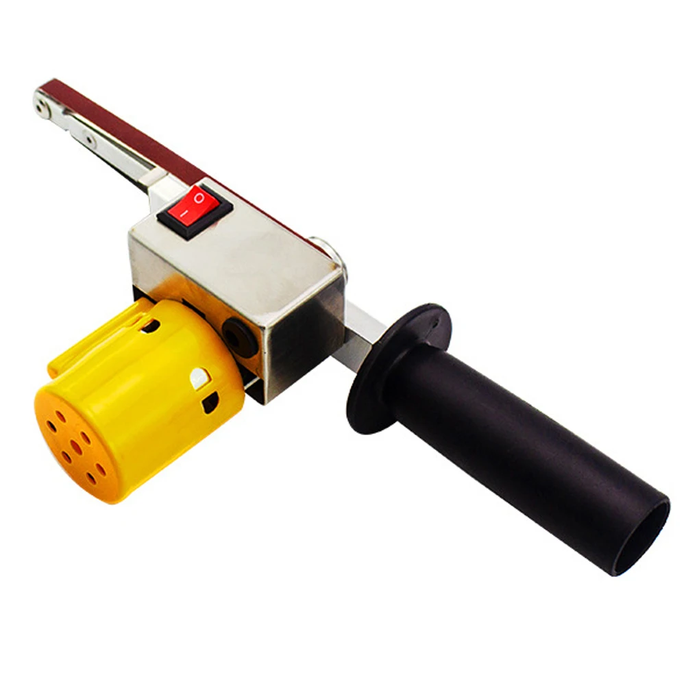 Handheld Electric Belt Sander Mini Sanding Machine Angle Grinder with Sanding Belt for Sanding Polishing Micro Polishing Machine
Handheld Electric Belt Sander Mini Sanding Machine Angle Grinder with Sanding Belt for Sanding Polishing Micro Polishing Machine
