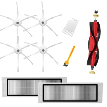 2Pcs Filter + 4Pcs Side Brush + 1Pcs Main Brush + 1Pcs White Brush + 1Pcs Yellow Brush for Xiaomi 1/1S/Stone/Xiaowa Vacuum Clean
2Pcs Filter + 4Pcs Side Brush + 1Pcs Main Brush + 1Pcs White Brush + 1Pcs Yellow Brush for Xiaomi 1/1S/Stone/Xiaowa Vacuum Clean