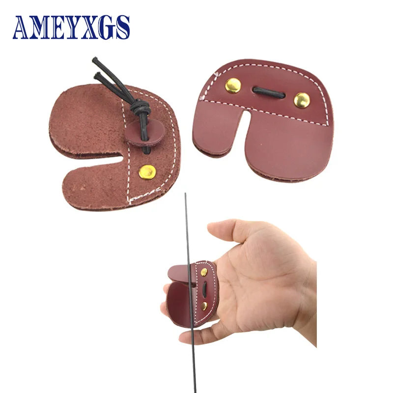 1pc Archery Finger Guard Protection Pad Glove Tab for Finger Support Protector Right Hand Cow Leather for Bow Hunting Shooting
1pc Archery Finger Guard Protection Pad Glove Tab for Finger Support Protector Right Hand Cow Leather for Bow Hunting Shooting