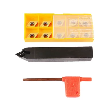 SDNCN1616H11 Lathe External Turning Tool Holder+ 10*DCMT11T304 UE6020 Inserts
