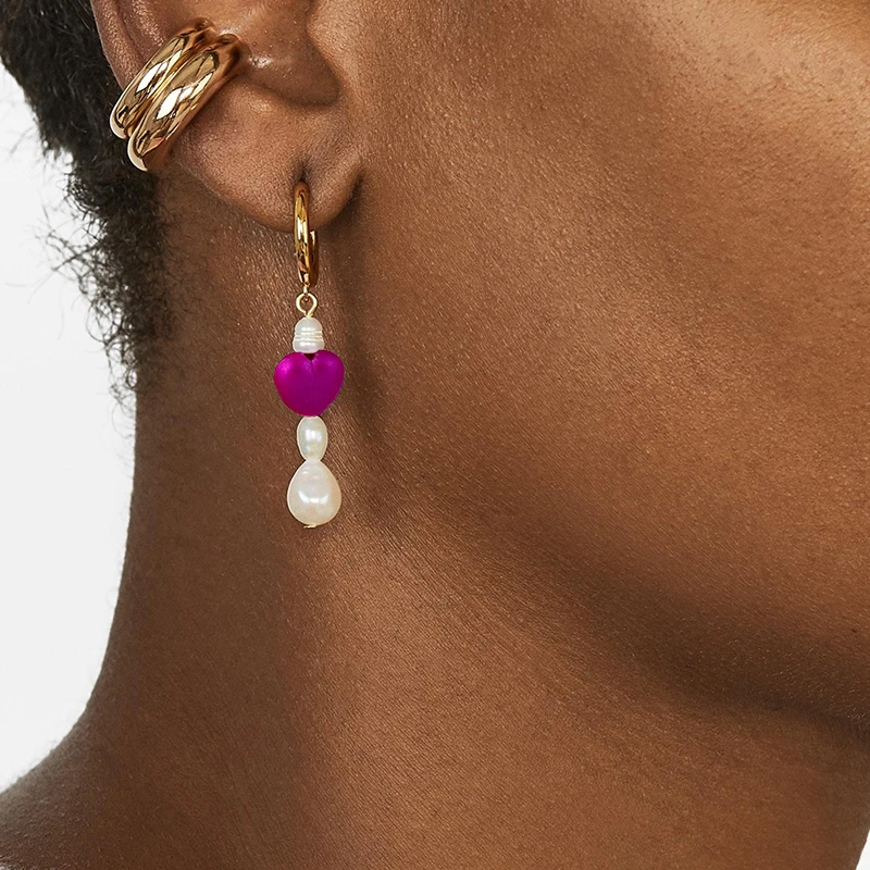 Bohemia Love Heart Simulated Pearls Long Drop Dangle Earrings for Women Fashion Party Statement Pendant Earrings Jewelry Brincos
Bohemia Love Heart Simulated Pearls Long Drop Dangle Earrings for Women Fashion Party Statement Pendant Earrings Jewelry Brincos