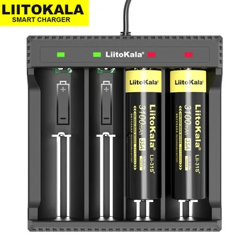 Original 2020 LiitoKala Lii-L4 1865 battery charger 4 slots 2 slots for 10440 18490 16340 26650 21700 18650 battery + 5V plug
Original 2020 LiitoKala Lii-L4 1865 battery charger 4 slots 2 slots for 10440 18490 16340 26650 21700 18650 battery + 5V plug