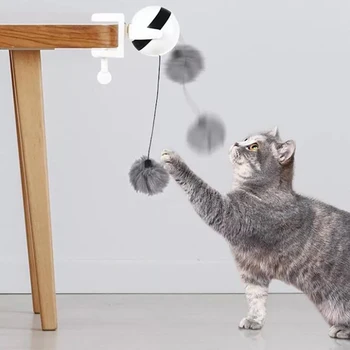 Electric Moving Ball Cat Kitten Rotating Ball Interactive Toy Automatic Lifting Spring Rod Toy Catching Game for Kitty Training
Electric Moving Ball Cat Kitten Rotating Ball Interactive Toy Automatic Lifting Spring Rod Toy Catching Game for Kitty Training