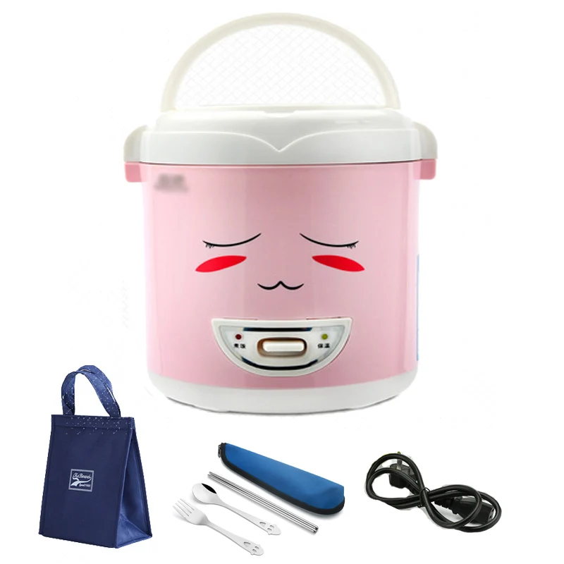 1L Mini Food Storage Warmer Container 220V Non-stick Heating Rice Cooker Meal Electric Heated Lunch Box Office Home Bento Boxs
1L Mini Food Storage Warmer Container 220V Non-stick Heating Rice Cooker Meal Electric Heated Lunch Box Office Home Bento Boxs
