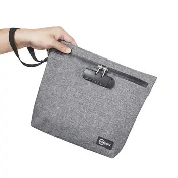 Smoking Smell Proof Bag Tobacco Pouch With Combination Lock For Herb Odor Proof Stash Container Case Storage Waterproof
Smoking Smell Proof Bag Tobacco Pouch With Combination Lock For Herb Odor Proof Stash Container Case Storage Waterproof