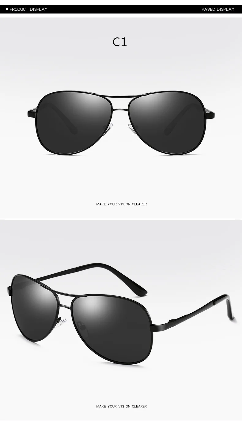 Klasyczne męskie Spolaryzowane okulary przeciwsłoneczne Pilot Okulary korekcyjne na receptę 1588MO 11 He0d178744a5e4e0aa9c61c377bb9dbf0C