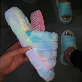 2020 Spring New Manufacturers Wholesale Comfortable Wild Fur Slippers Imitation Fur Sandals Wholesale Large Size Plush flip flop
2020 Spring New Manufacturers Wholesale Comfortable Wild Fur Slippers Imitation Fur Sandals Wholesale Large Size Plush flip flop