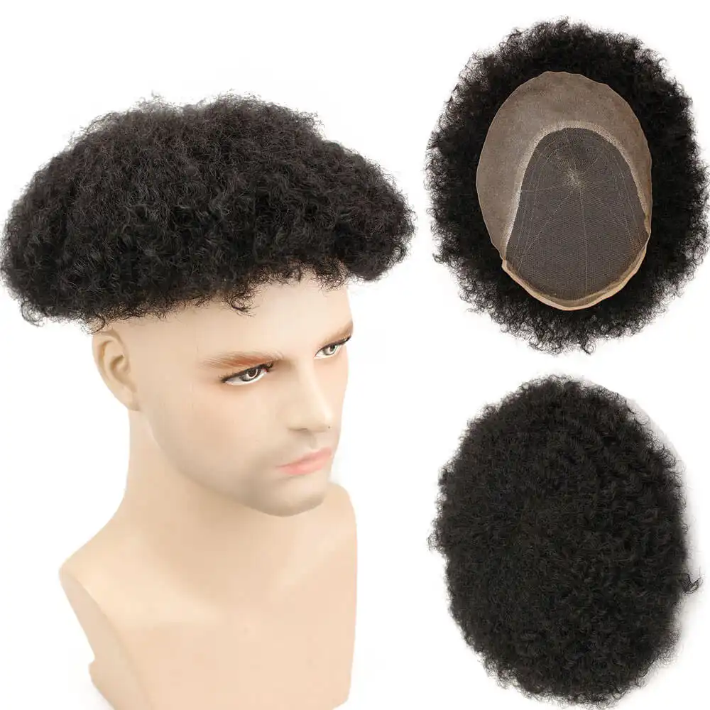 Eseewigs Afro Kinky Curly Brazilian Remy Black Human Hair Wigs For