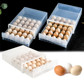 60 Lattice Egg Box Refrigerator Kitchen Double Layer Storage Box Egg Holder Care-Drawer-Type Storage Box Desktop Organizer Home
60 Lattice Egg Box Refrigerator Kitchen Double Layer Storage Box Egg Holder Care-Drawer-Type Storage Box Desktop Organizer Home
