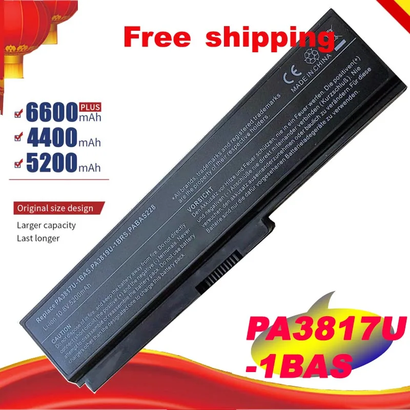 5200mAh Battery For TOSHIBA Satellite L645 L655 L700 L730 L735 L740 L745 L750 L755 PA3817 PA3817U PA3817U-1BRS 3817
5200mAh Battery For TOSHIBA Satellite L645 L655 L700 L730 L735 L740 L745 L750 L755 PA3817 PA3817U PA3817U-1BRS 3817