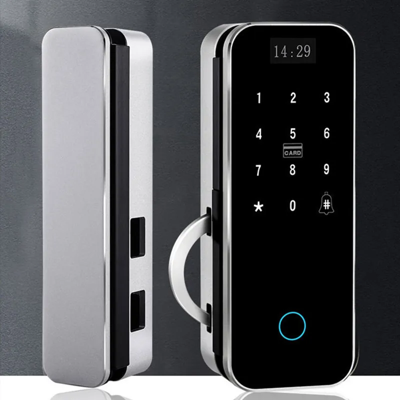 Biometric Fingerprint Lock Security Intelligent Lock WiFi APP RFID Smart Unlock Glass Door Digital Lock Free Shipping To Brazil
Biometric Fingerprint Lock Security Intelligent Lock WiFi APP RFID Smart Unlock Glass Door Digital Lock Free Shipping To Brazil