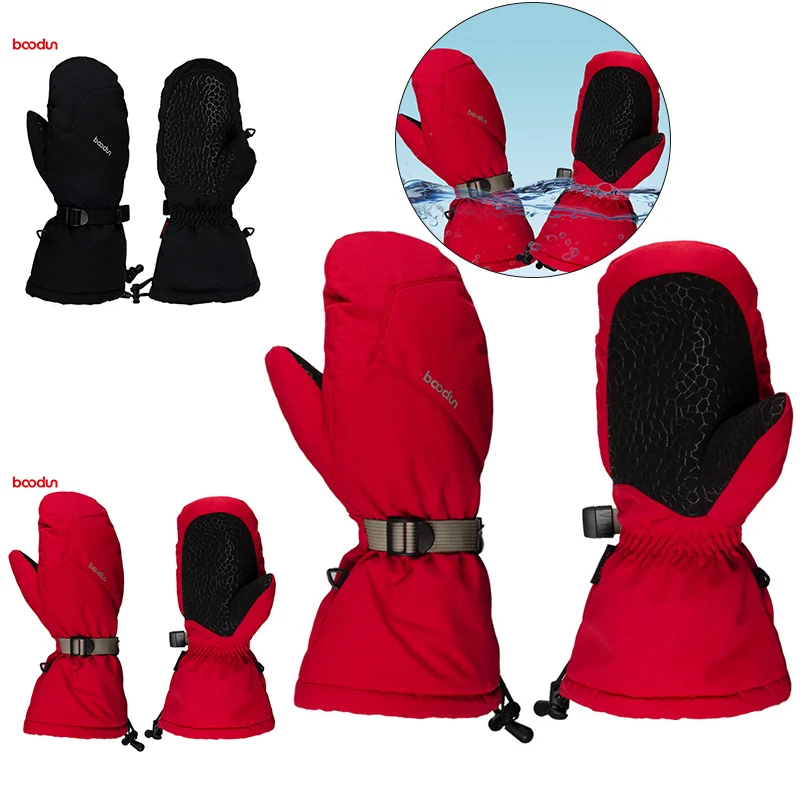 S-L BOODUN 1 Pair Winter Waterproof Mittens Outdoor Sports Anti-slip Warm Gloves for skiing running climbing cycling
S-L BOODUN 1 Pair Winter Waterproof Mittens Outdoor Sports Anti-slip Warm Gloves for skiing running climbing cycling