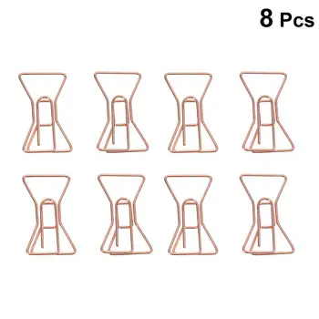 8pcs Paper Clips Hanger Diamond-shaped Metal Bookmark Clips Note Clips Photo Sign Clips for Home Office School
8pcs Paper Clips Hanger Diamond-shaped Metal Bookmark Clips Note Clips Photo Sign Clips for Home Office School