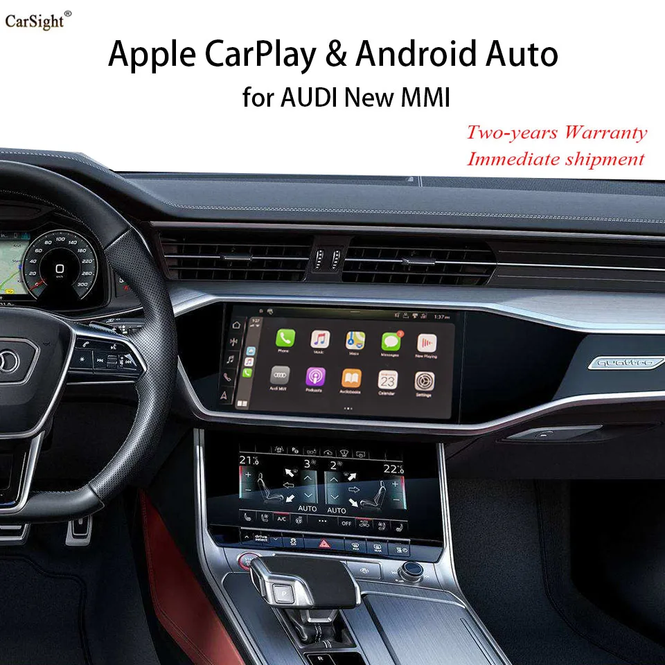 New MMI Touch Dual Display Apple CarPlay Module for AUDI Q3 A7 A1 Q8 A6 A8 OEM Infotainment
New MMI Touch Dual Display Apple CarPlay Module for AUDI Q3 A7 A1 Q8 A6 A8 OEM Infotainment
